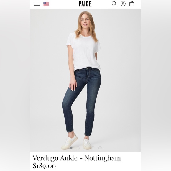 PAIGE Verdugo Ankle Denim Size 27 - Picture 16 of 16